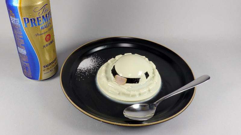 タムラ料理長に怒られそうな塩の使い方かもしれん。塩分過多には要注意