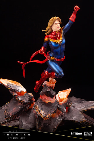 【未開封品】コトブキヤ 1/10 ARTFX PREMIER キャプテンマーベル ARTFX PREMIERに「キャプテン・マーベル」が11月登場！ - HOBBY Watch