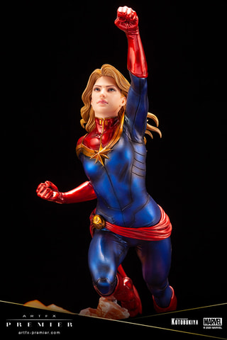 【未開封品】コトブキヤ 1/10 ARTFX PREMIER キャプテンマーベル ARTFX PREMIERに「キャプテン・マーベル」が11月登場！ - HOBBY Watch