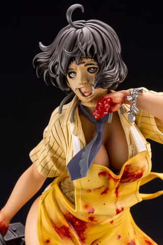 【絶版】コトブキヤ　HORROR美少女 レザーフェイス　山下しゅんや フォトレビュー】『悪魔のいけにえ』HORROR美少女 レザー