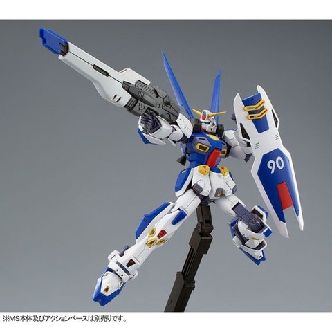 頭がすっぽりロケットの中に!? 「MG 1/100 ガンダムF90用