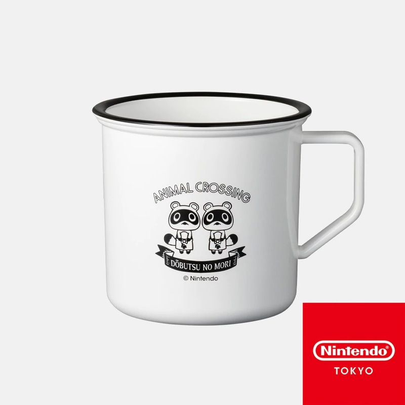 「ホーロー風マグカップ どうぶつの森 B」 価格：1,100円（税込）