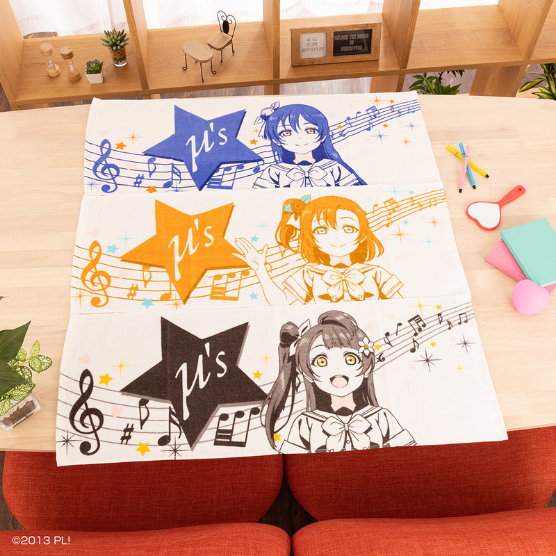 μ'sタオル賞：ビジュアルタオル