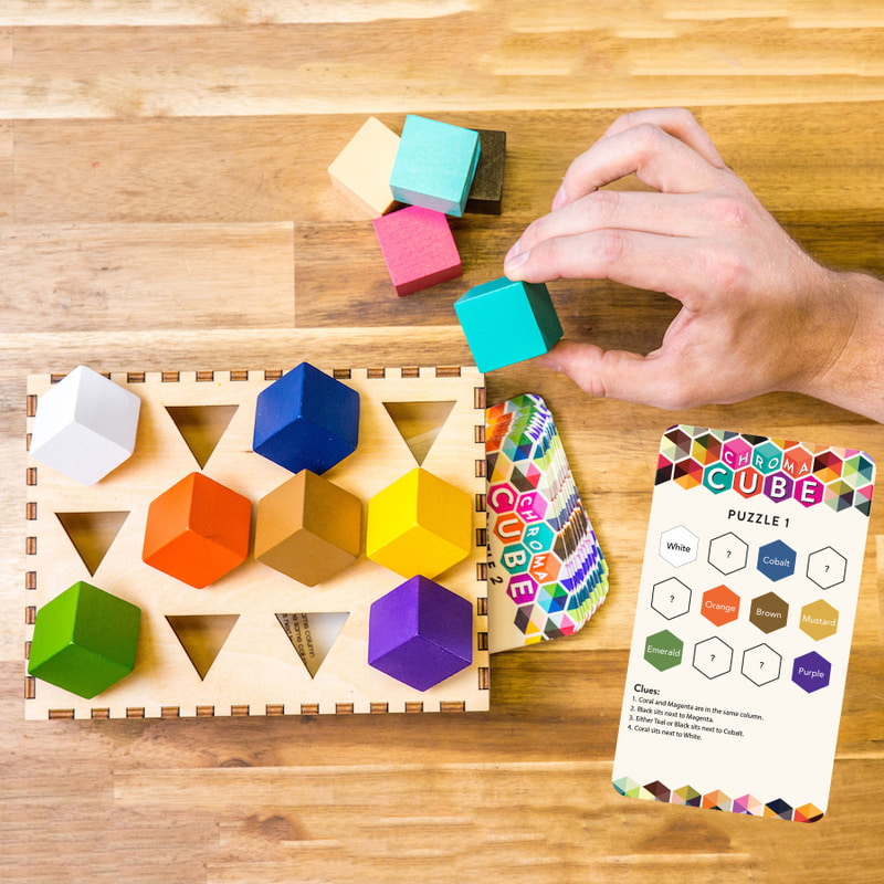 お題・回答が入った日本語説明書付き