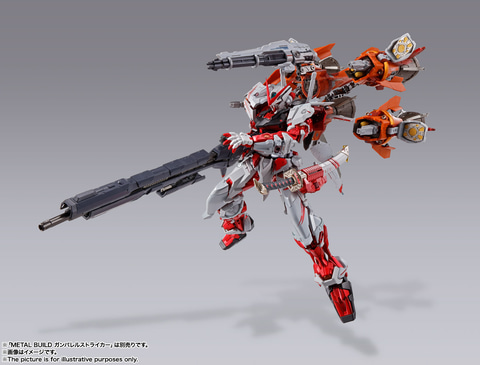 METAL BUILD ガンダムアストレイ レッドフレーム改