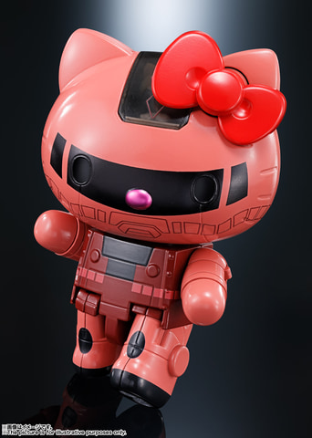 通常のハローキティより3倍速い!? ガンダム×キティコラボ超合金が本日 通常のハローキティより3倍速い!? ガンダム×キティコラボ超合金が本日