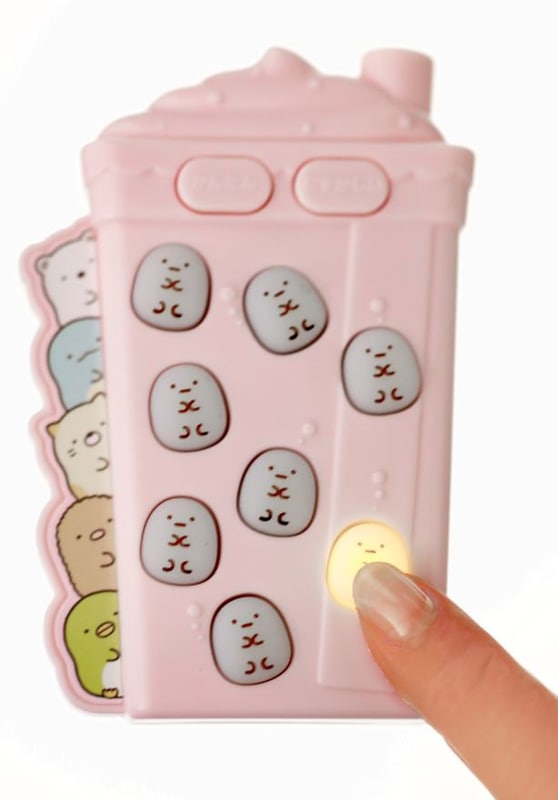 光った「たぴおか」をつんつん、全部タップできれば、クリア！