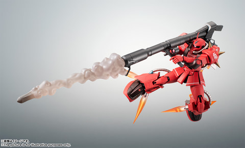 ROBOT魂 ＜SIDE MS＞ MS-06R-2 ジョニー・ライデン専用高機動型ザクII
