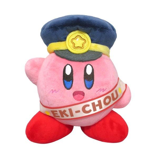 「えきちょうさん カービィぬいぐるみ」1,600円（税別）