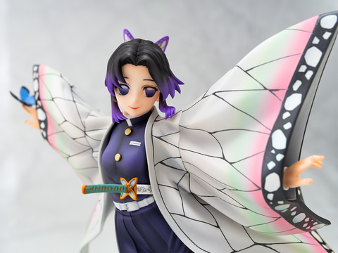 鬼滅の刃」より、蟲柱「胡蝶しのぶ」の1/7スケールフィギュアが