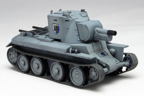 ガルパン」大洗女子学園と戦ってきたライバル校チームの1/72戦車キット