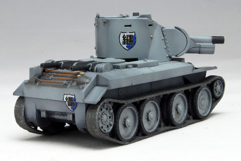ガルパン」大洗女子学園と戦ってきたライバル校チームの1/72戦車キット
