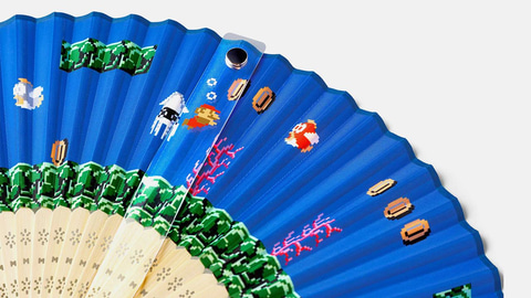 クラブニンテンドー景品 キャラクター絵扇子 任天堂 クラブニンテンドー景品 キャラクター絵扇子 クラブニンテンドー景品