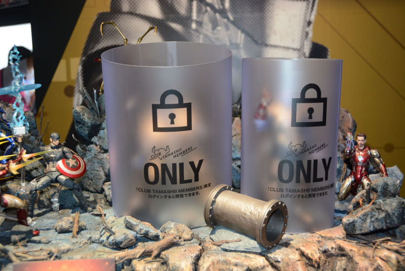 様々な展示。多彩なアイテムへの開発者の想いを別稿で取り上げていきたい