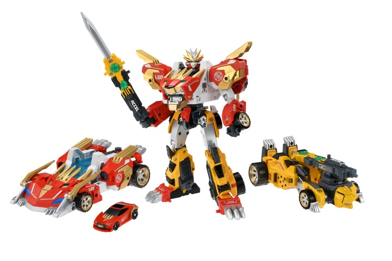 「トミカ絆合体 アースグランナー EG01 アースグランナー レオチータ」4月18日発売、定価7,480円（税込）