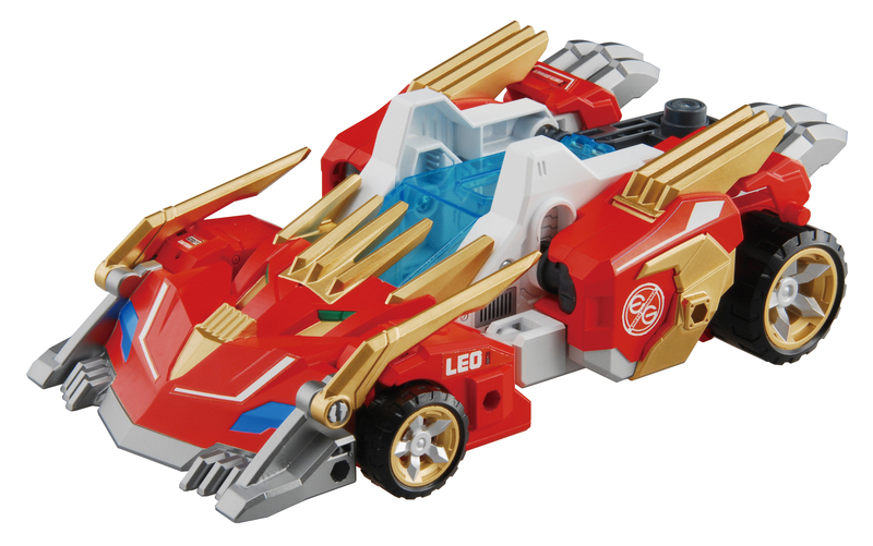 変形してレオチータの上半身になる「ガオグランナー レオ」