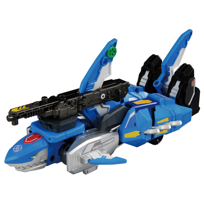 イーグルシャークの下半身「ガオグランナー シャーク」