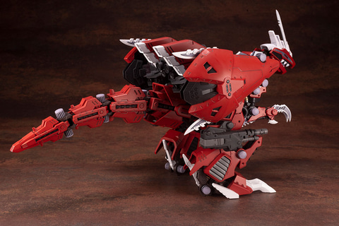 集束荷電粒子砲」発射ポーズが再現可能！ ゾイドシリーズより「EZ-034