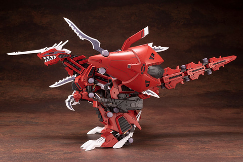 集束荷電粒子砲」発射ポーズが再現可能！ ゾイドシリーズより「EZ-034