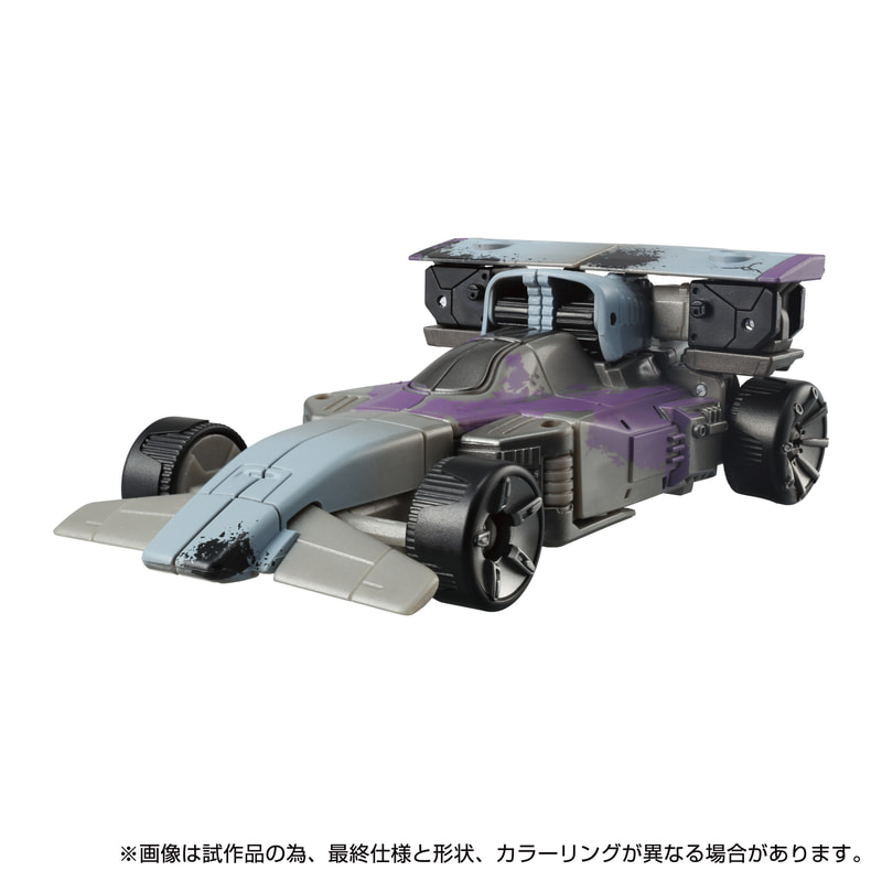 ロボットからフォーミュラーカーに変形