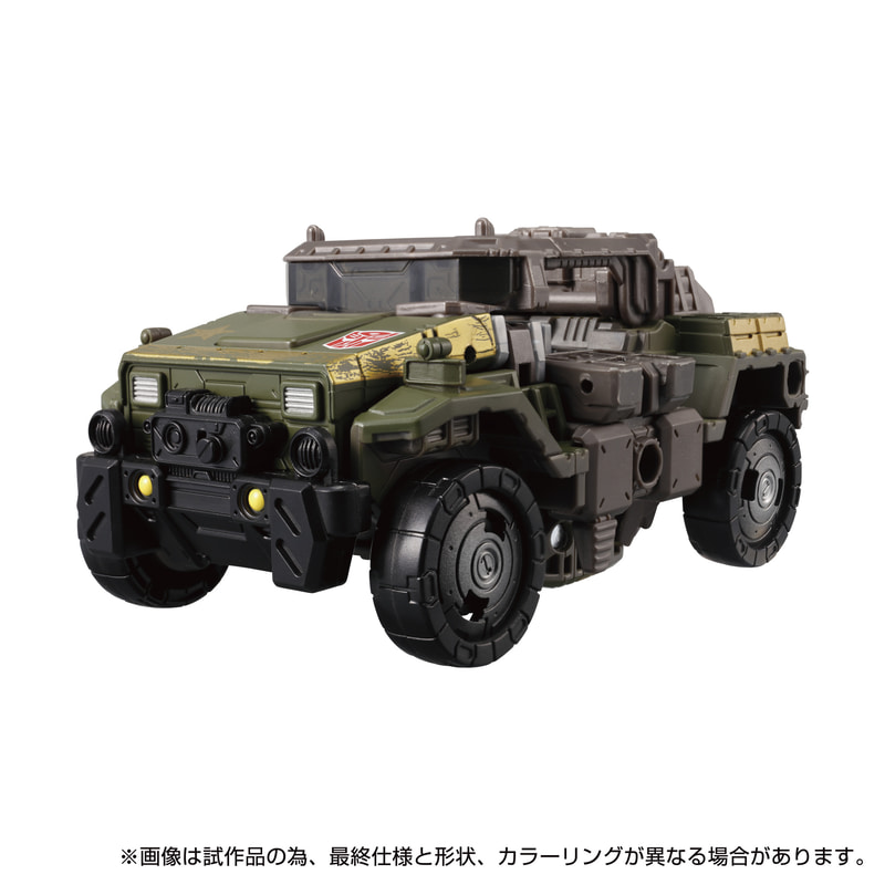 ロボットから4WD型に変形