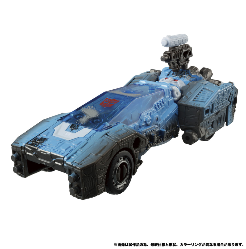 ロボットからSFカー型に変形