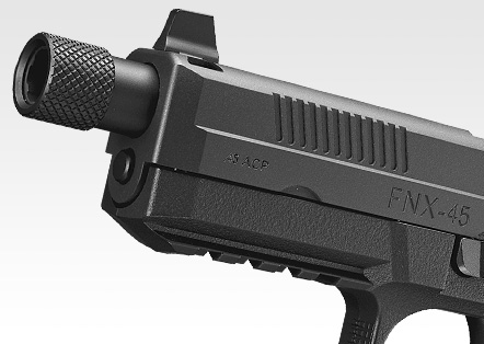 45口径トライアル」の仕様を受け継いだハンドガン「FNX-45タクティカル