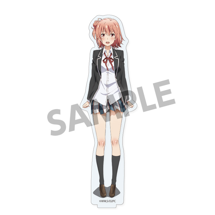 「由比ヶ浜結衣 制服 続ver.」/サイズ：約151×45mm（縦×横）