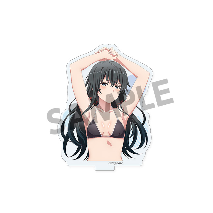 「雪ノ下雪乃 水着B 続ver.」/サイズ：約94×74mm（縦×横）