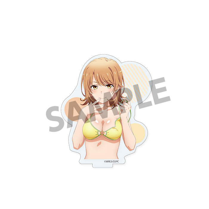 「一色いろは 水着B 続ver.」/サイズ：約81×68mm（縦×横）