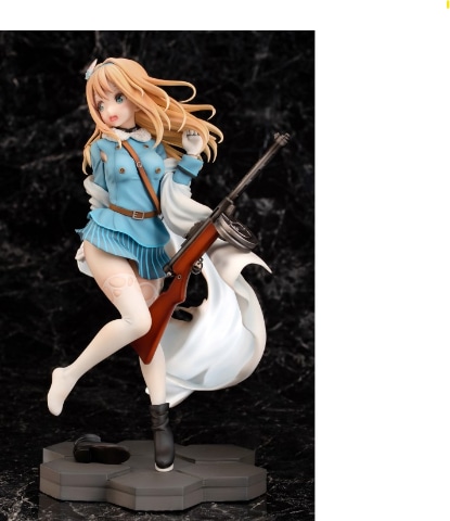 隙間から覗く透き通る素肌！ 「ドルフロ」より「スオミ KP-31」の