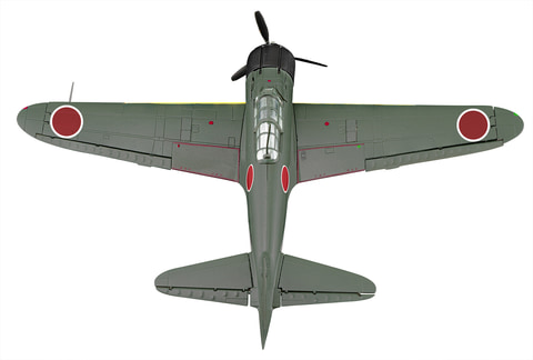 本格的な食玩プラモ「1/72 フルアクション 零戦21型 パート2」発売