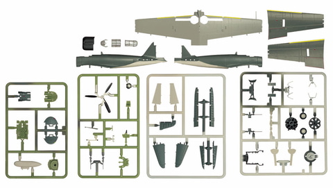 本格的な食玩プラモ「1/72 フルアクション 零戦21型 パート2」発売