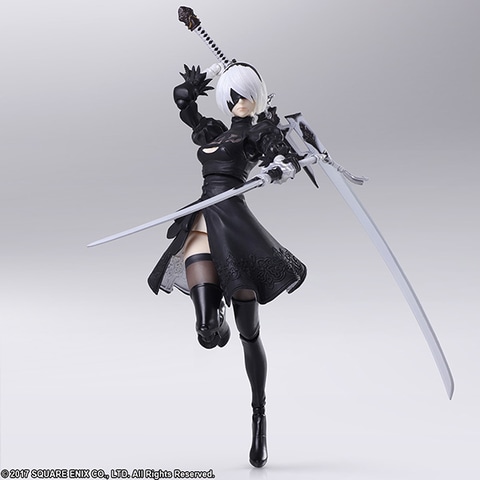 ニーアオートマタ」より、「2B」のアクションフィギュアが