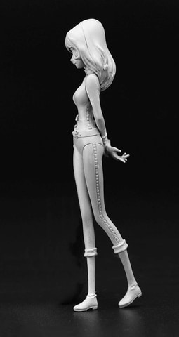 宇宙海賊キャプテンハーロック有紀 蛍 模型工房 古今東西 1/8