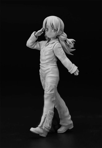 ハセガワ、「たまごガールズ」よりパイロットスーツ姿の「クレア