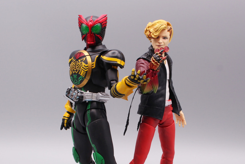 オーズとのコンビは最高に画になる