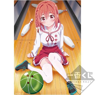 A賞は千鶴の描き下ろしイラストボード！ 「彼女、お借りします」の一番