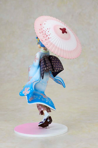 桜をまとった優美な姿。「リゼロ」より、フィギュア「レム 浮世絵Ver