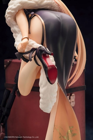手袋を口に咥えて ドールズフロントライン より Ots 14 紫雨心ver のフィギュアが登場 Hobby Watch