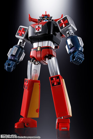 超合金　未来ロボ　ダルタニアス 未来ロボ ダルタニアス」3種のメカがクロス・イン！ 放送40周年