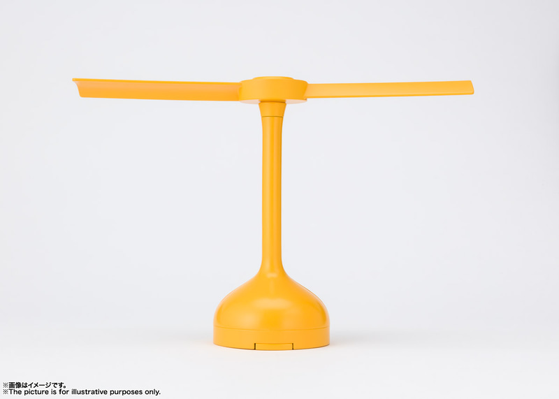 ヘアバンドで頭に装着できる