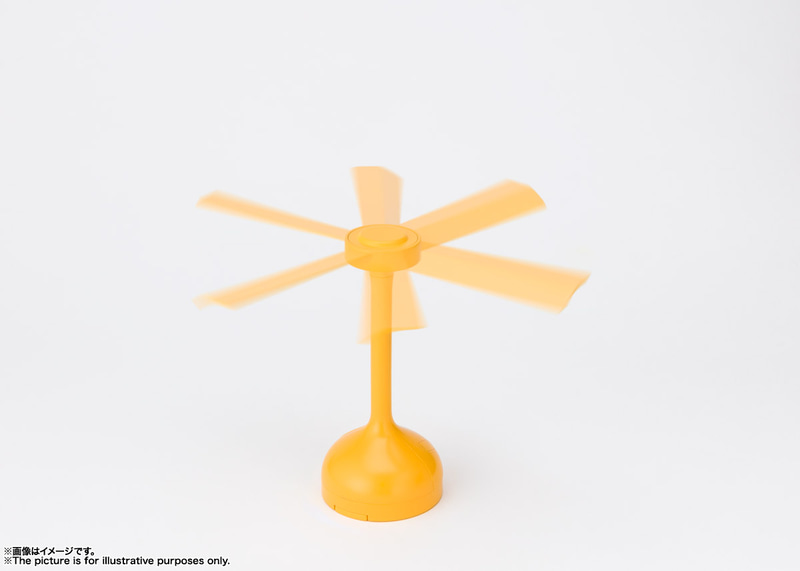 ヘアバンドで頭に装着できる