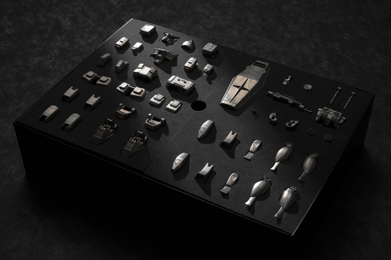 ”MIM”技法で成形されたパーツ群