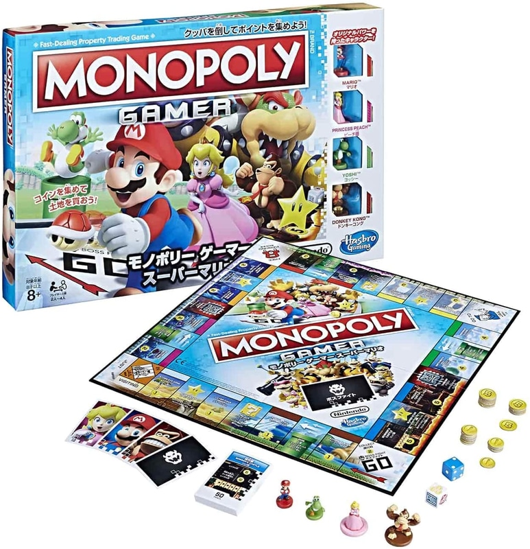 ハズブロ ボードゲーム モノポリー ゲーマー スーパーマリオ