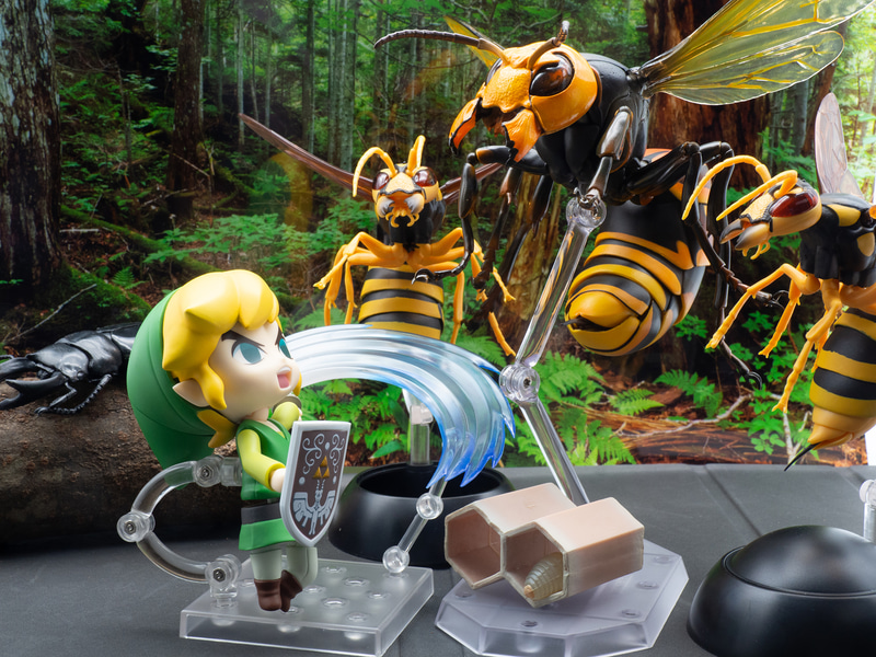 様々なフィギュアと組み合わせることで、"悪役クリーチャー感”が出てくる