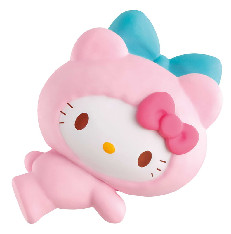 ケーブルやイヤホンにサンリオのキャラクターたちが、かわいくHUGするマスコット。第4弾はピアノちゃんが仲間入り。価格は1回200円(税込)