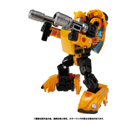 トランスフォーマー」Netflixアニメにメインで登場する「バンブルビー