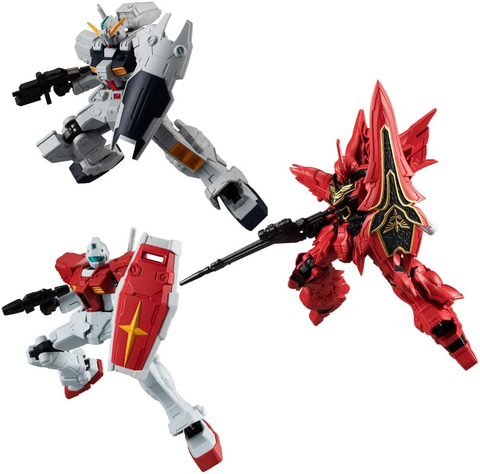 シナンジュなどもラインナップされた食玩「機動戦士ガンダム Gフレーム