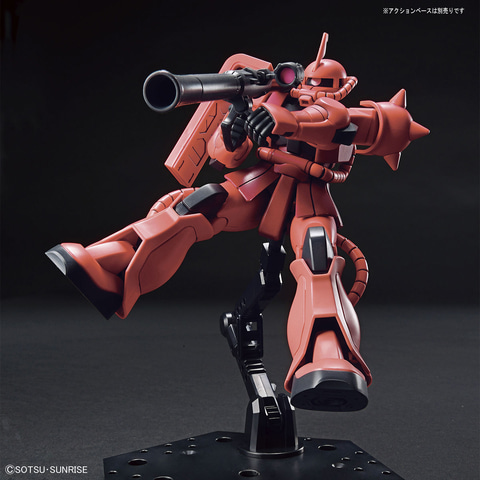 ★完成品★プラモ 1/144 シャア専用ザクII HG カスタム塗装 プラモデル ガンプラ】HG 1/144『シャア専用ザク（GQ）』機動戦士Gundam